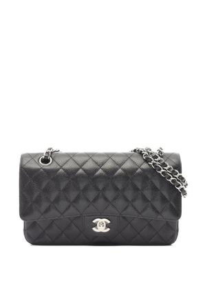 CHANEL Pre-Owned 2019 Double Flap diamond-quilting shoulder bag - Black