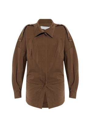 IRO epaulette-detail jacket - Brown