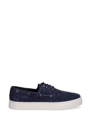 VAGABOND Paul 2.0 suede lace-up boat shoes - Blue