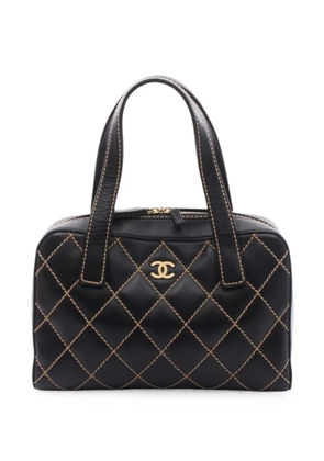 CHANEL Pre-Owned 2003-2004 Wild Stitch shoulder bag - Black