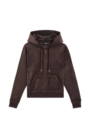 Juicy Couture Robertson textured hoodie - Brown