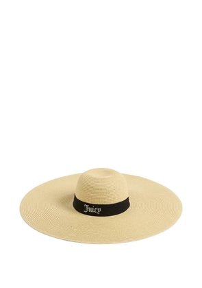 Juicy Couture logo-embellished floppy hat - Neutrals