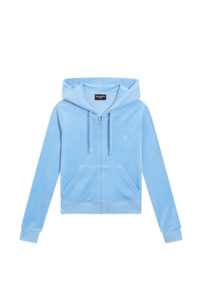Juicy Couture Robertson velour hoodie - Blue