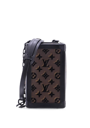 Louis Vuitton Pre-Owned Vertical Soft Trunk Bag Monogram Tuffetage Canvas crossbody bag - Black