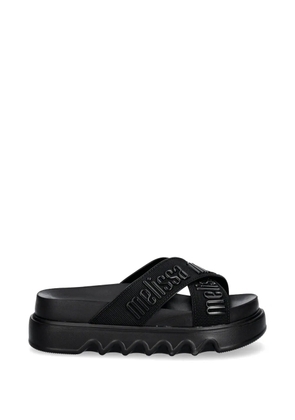 Melissa Cross M Lover platform slides - Black