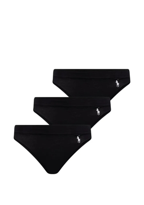 Polo Ralph Lauren Pony-motif briefs - Black