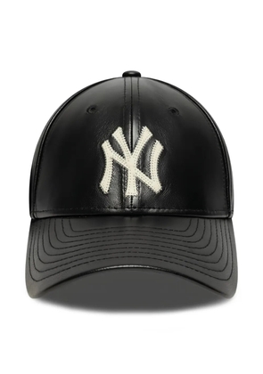 NEW ERA CAP logo-patch baseball cap - Black