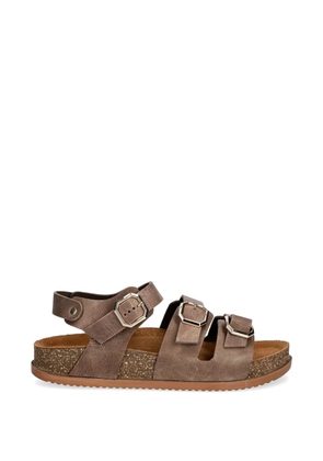 BOHONOMAD Granada triple-strap buckle-fastening sandals - Brown