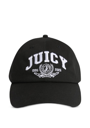 Juicy Couture crest-embroidered baseball cap - Black