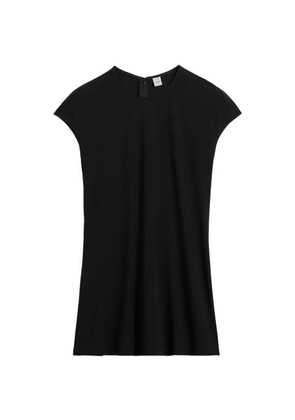 TOTEME cap-sleeve top - Black