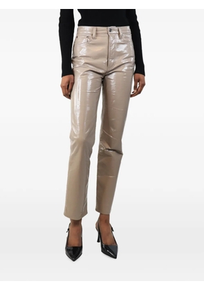 AGOLDE Quail 90's pinch-waist trousers - Neutrals