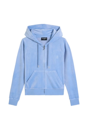Juicy Couture Robertson velour hoodie - Blue