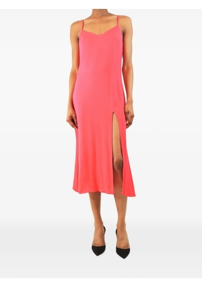 Reformation side-slit midi dress - Pink