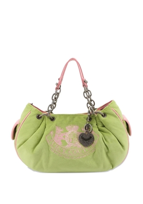 Juicy Couture Daydreamer velour tote bag - Green