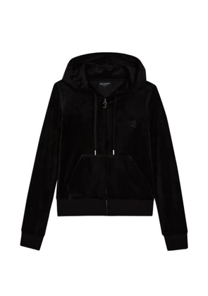 Juicy Couture Robertson velour hoodie - Black