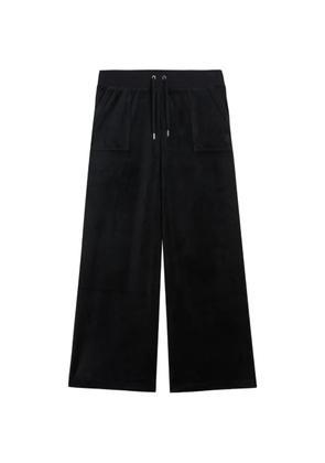 Juicy Couture velour wide-leg track pants - Black
