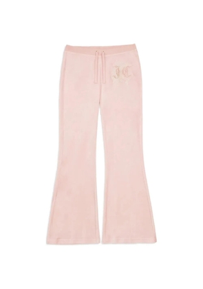 Juicy Couture Renaissance Crest velour track pants - Pink