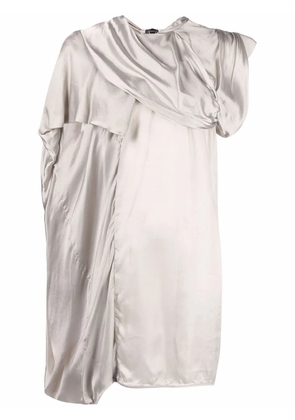 Rick Owens cornetto satin-finish tunic - Neutrals