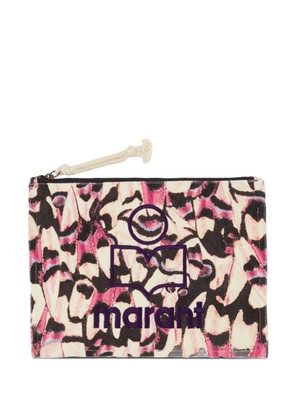 ISABEL MARANT Netia clutch bag - Pink