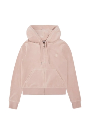 Juicy Couture Robertson velour zip-up hoodie - Pink