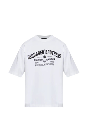 DSQUARED2 logo-print T-shirt - White