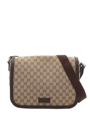 Gucci Pre-Owned 2000s GG canvas shoulder bag - Neutrals