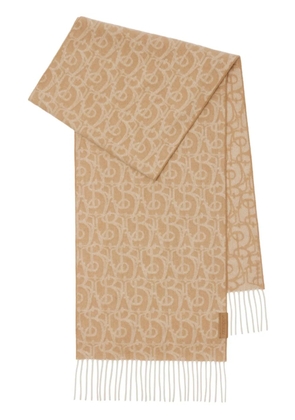 Burberry B Charm scarf - Brown