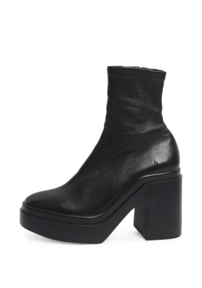 Clergerie Nina platform ankle boots - Black