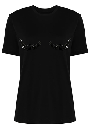 JNBY crystal-embellished T-shirt - Black