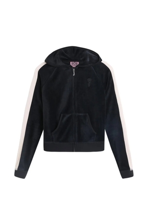 Juicy Couture Heritage stripe-detail hoodie - Black