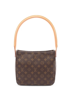 Louis Vuitton Pre-Owned 2002 Looping MM Monogram shoulder bag - Brown