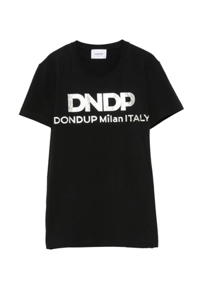 DONDUP logo-print cotton T-shirt - Black