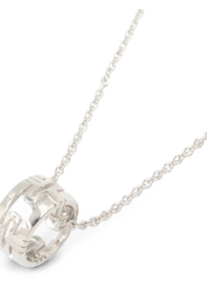 Bvlgari Pre-Owned 2010s Parentesi ring-detail necklace - Silver