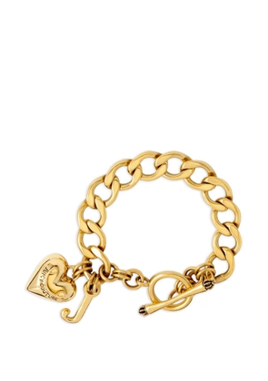 Juicy Couture charm curb-chain bracelet - Gold