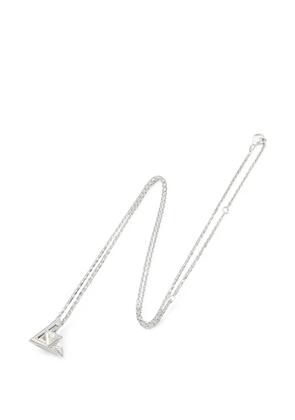 Louis Vuitton Pre-Owned 2010s Vault One GM diamond necklace - Silver