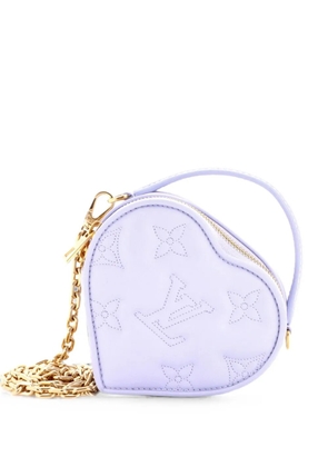 Louis Vuitton Pre-Owned Pop My Heart Pouch Bag Bubblegram Leather crossbody bag - Purple