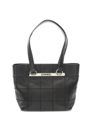 CHANEL Pre-Owned 2005-2006 Chocolate Bar Caviar tote bag - Black