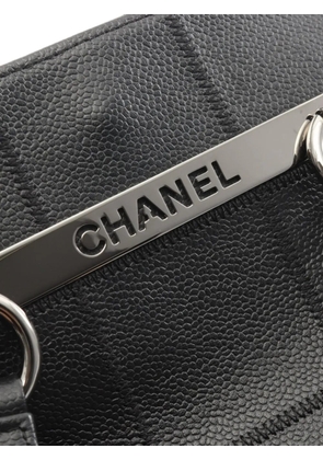 CHANEL Pre-Owned 2005-2006 Chocolate Bar Caviar tote bag - Black
