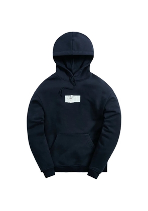 KITH logo-print drawstring hoodie - Blue