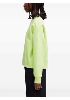 Lacoste logo-patch long-sleeve sweatshirt - Green