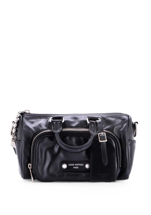 Louis Vuitton Pre-Owned Keepall Cargo Bandouliere Bag Calfskin with Monogram Leather 25 travel bag - Black