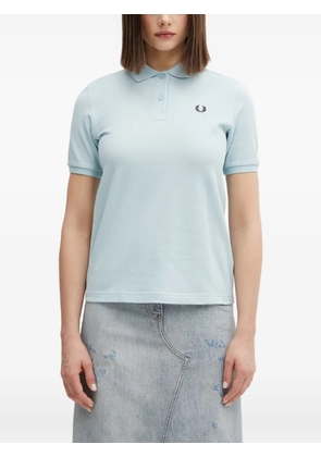 Fred Perry logo-detail polo top - Blue