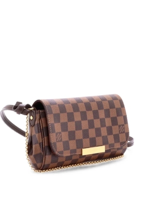 Louis Vuitton Pre-Owned Favorite Handbag Damier PM crossbody bag - Brown