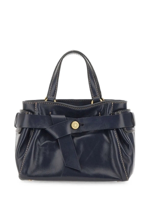 GIANNI CHIARINI Miranda knotted-detail handbag - Blue