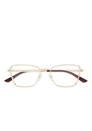 Gucci Eyewear square-frame glasses - Gold