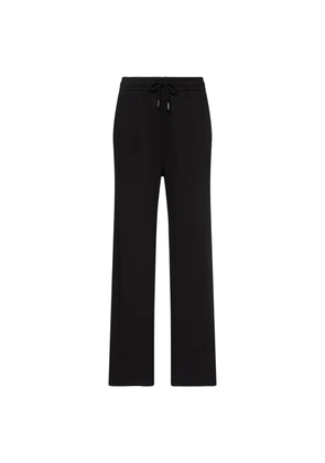 Calvin Klein drawstring wide-leg track pants - Black