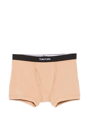 TOM FORD logo-waistband boxer briefs - Neutrals