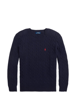 Polo Ralph Lauren cable-knit crew-neck sweater - Blue