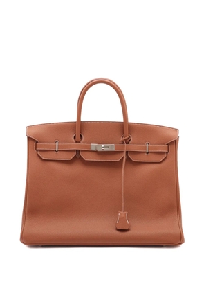 Hermès Pre-Owned 2022 Togo Birkin Retourne 40 handbag - Brown