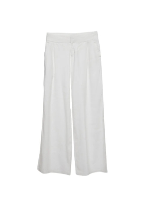 alice + olivia concealed-fastening trousers - White